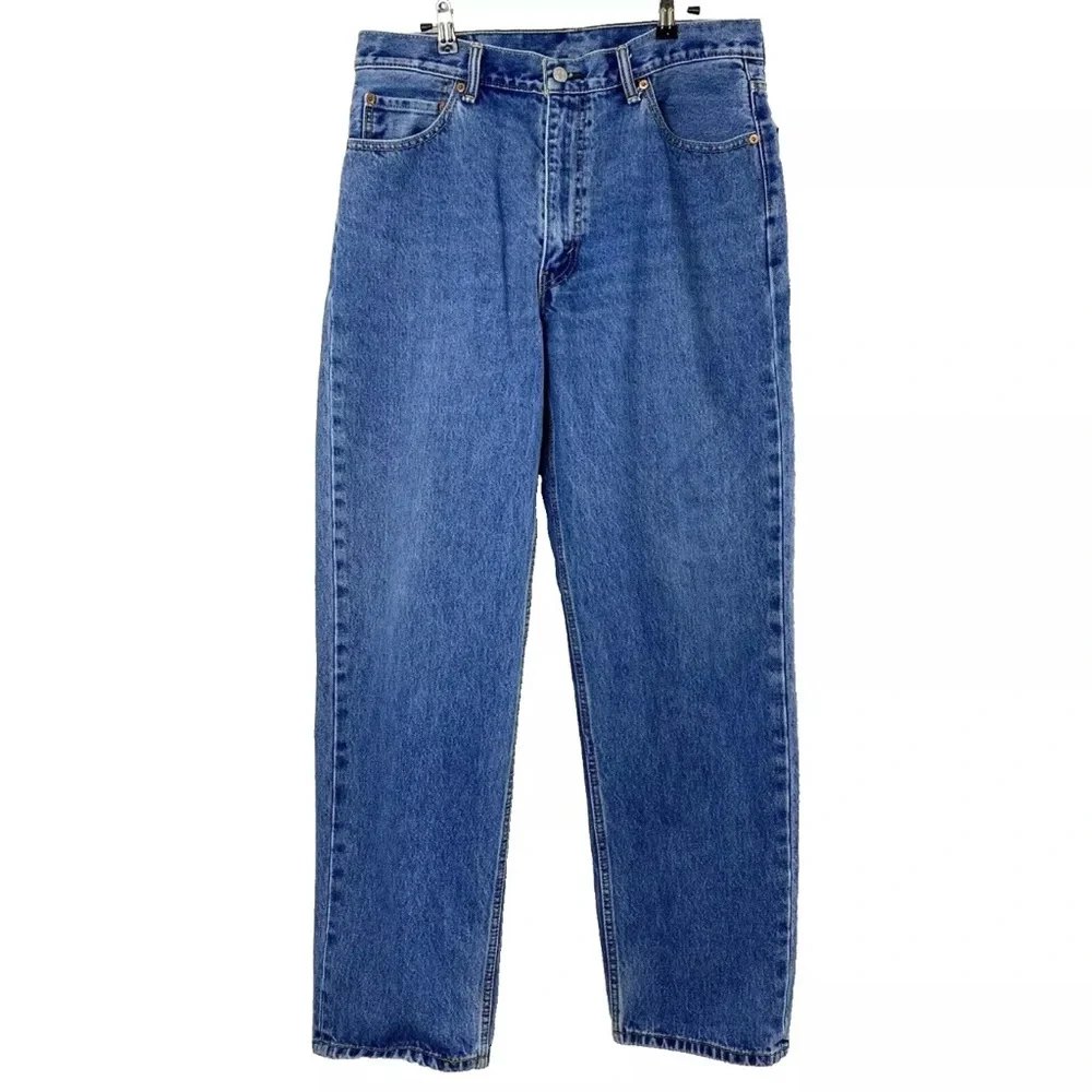 Levi's 550 Denim Blue Jeans - 36 x 34